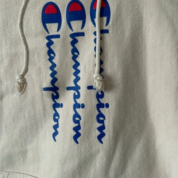 Champion Logo Hoodie small pink - Picture 3 of 6